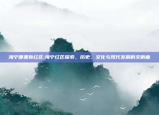 海宁哪里有红区:海宁红区探索，历史、文化与现代发展的交响曲