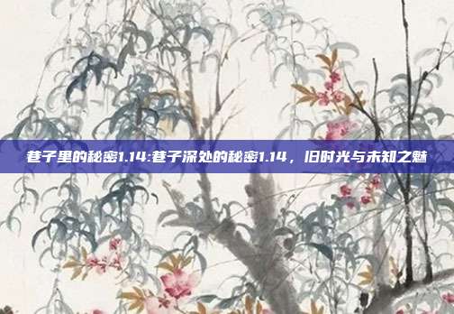 巷子里的秘密1.14:巷子深处的秘密1.14，旧时光与未知之魅